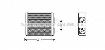 AVA QUALITY COOLING fd6362 -  Теплообменник, отопление салона